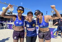 Brasil na final do Circuito Sul-Americano de Vôlei de Praia